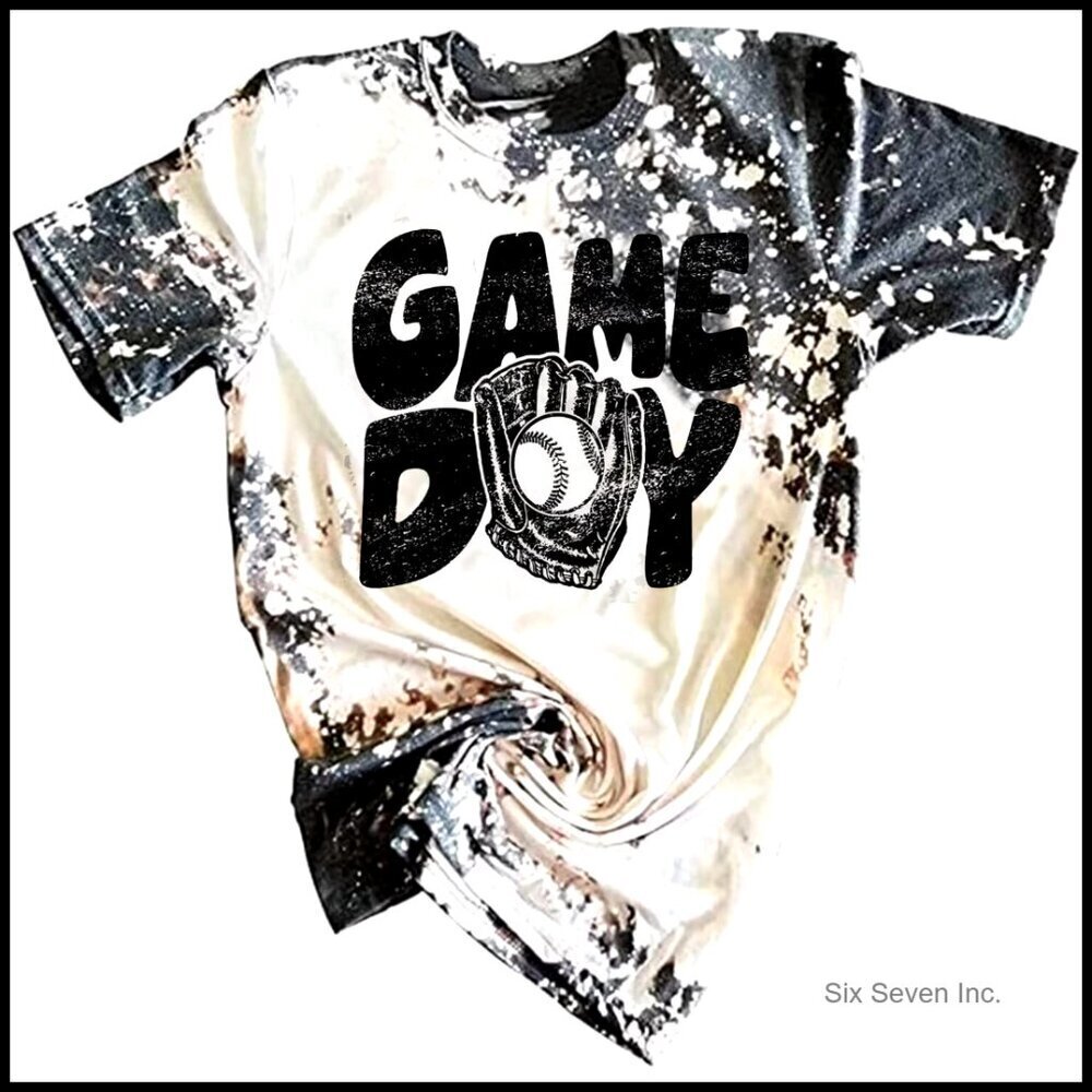 Vintage Leopard Baseball Mom Tee Short Sleeve Distressed Graphic T-Shirt